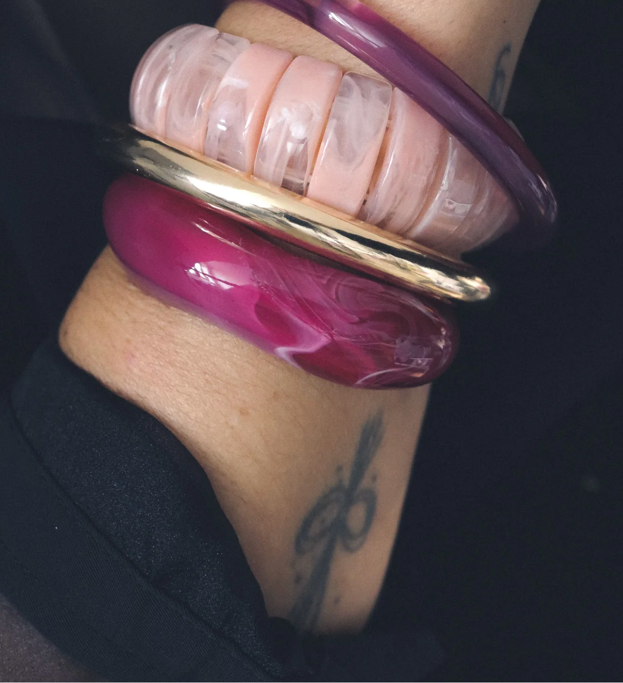 Bracelet Maé 3/4 violine