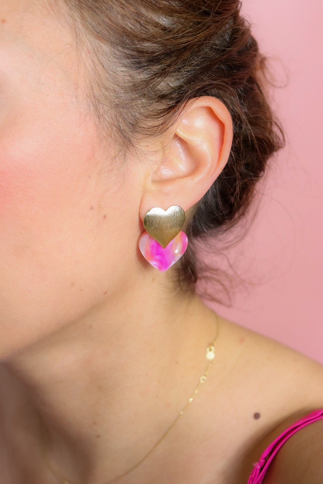 Boucles d'oreilles Caroline Nacré Tropique