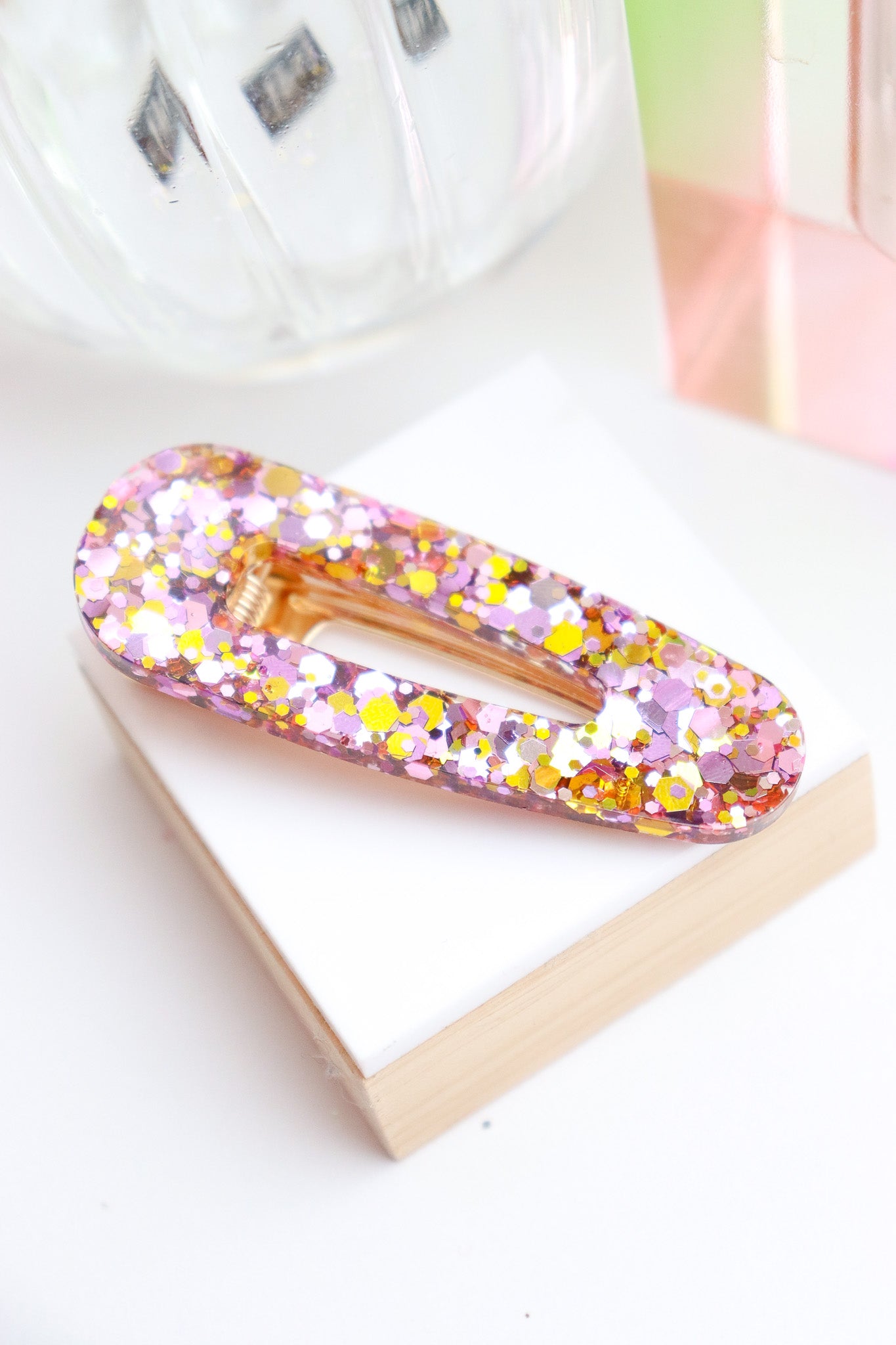 Barrette Printemps Holographique