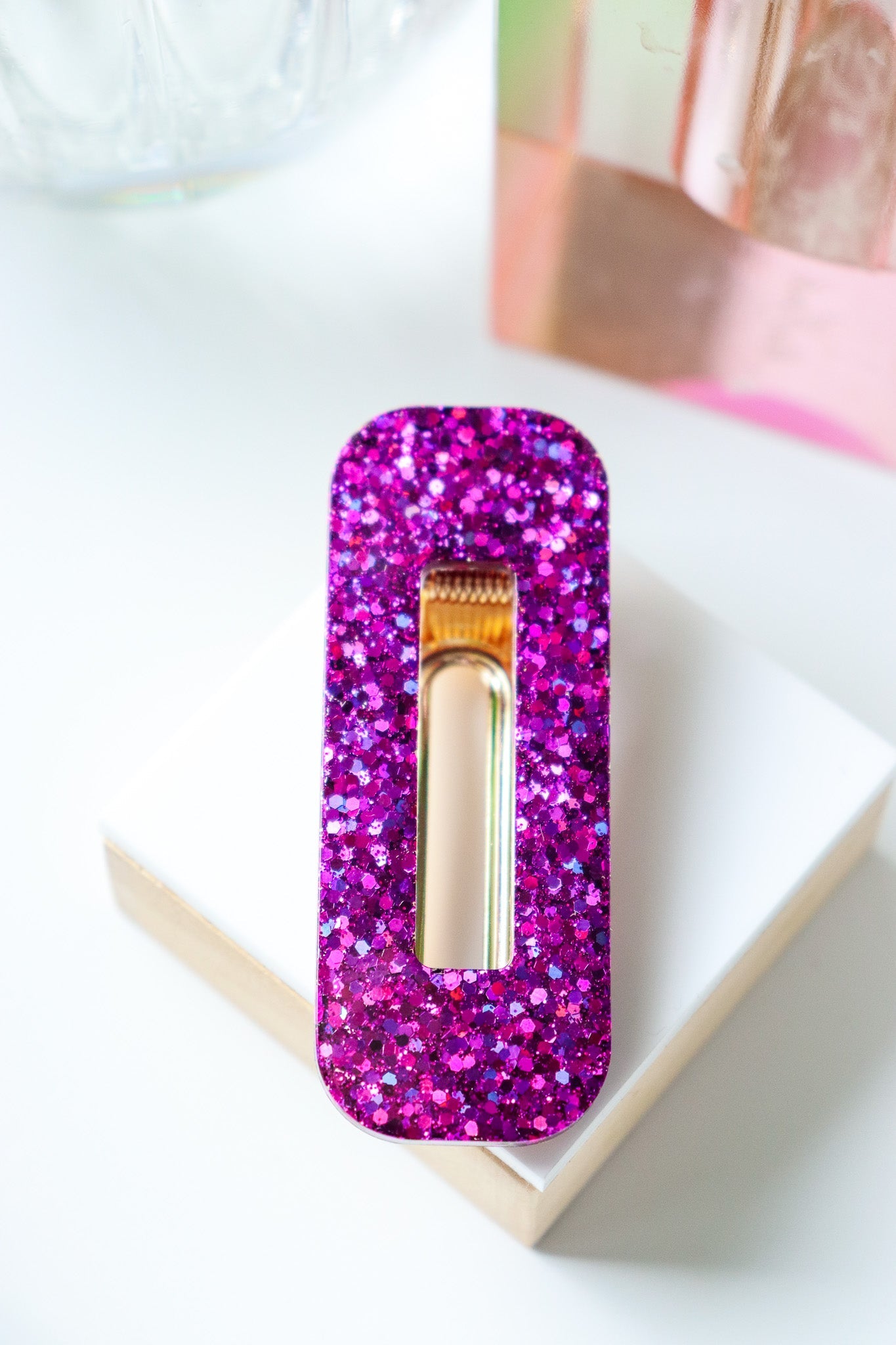 Barrette Deep Violet
