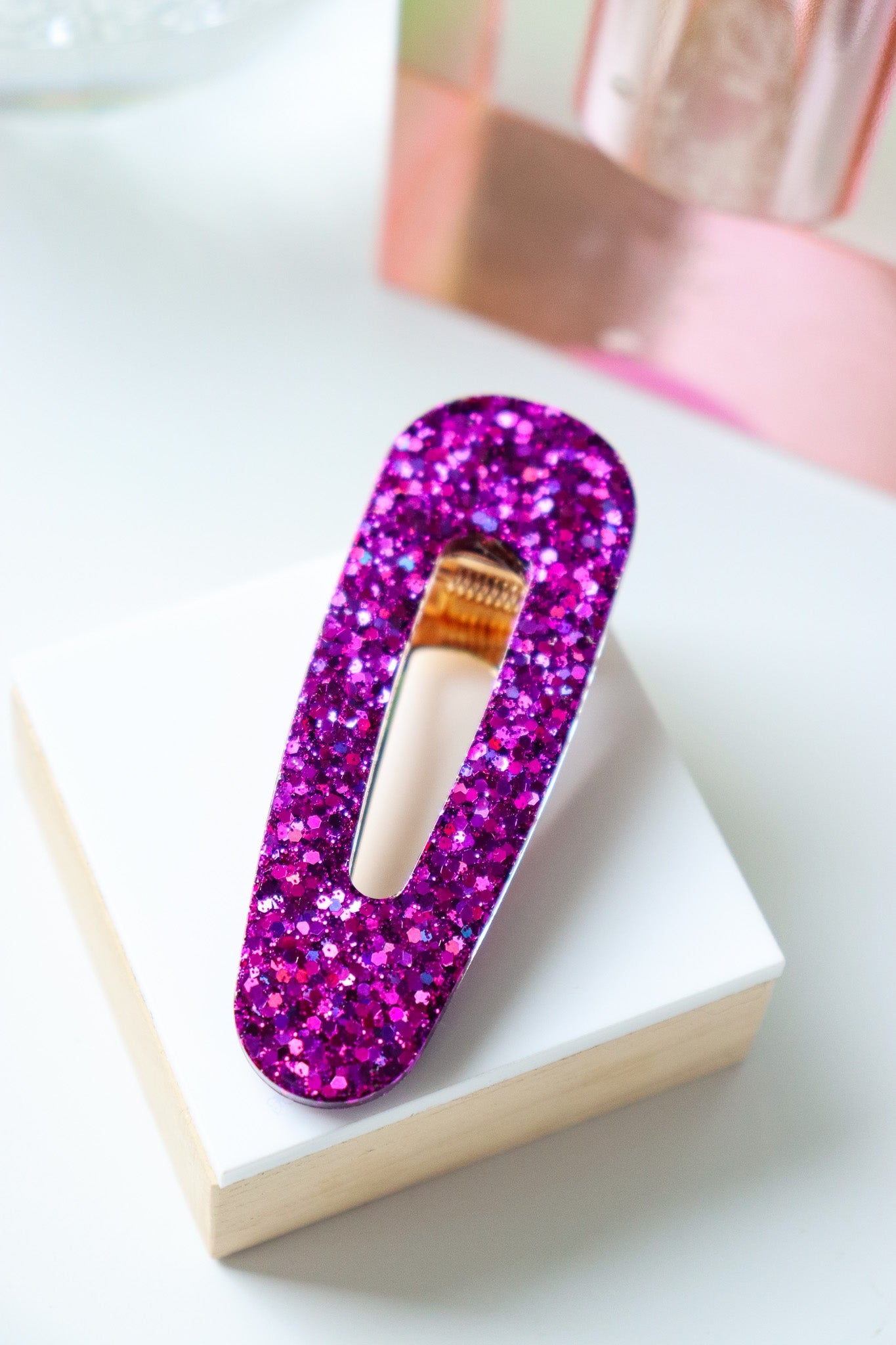 Barrette Deep Violet