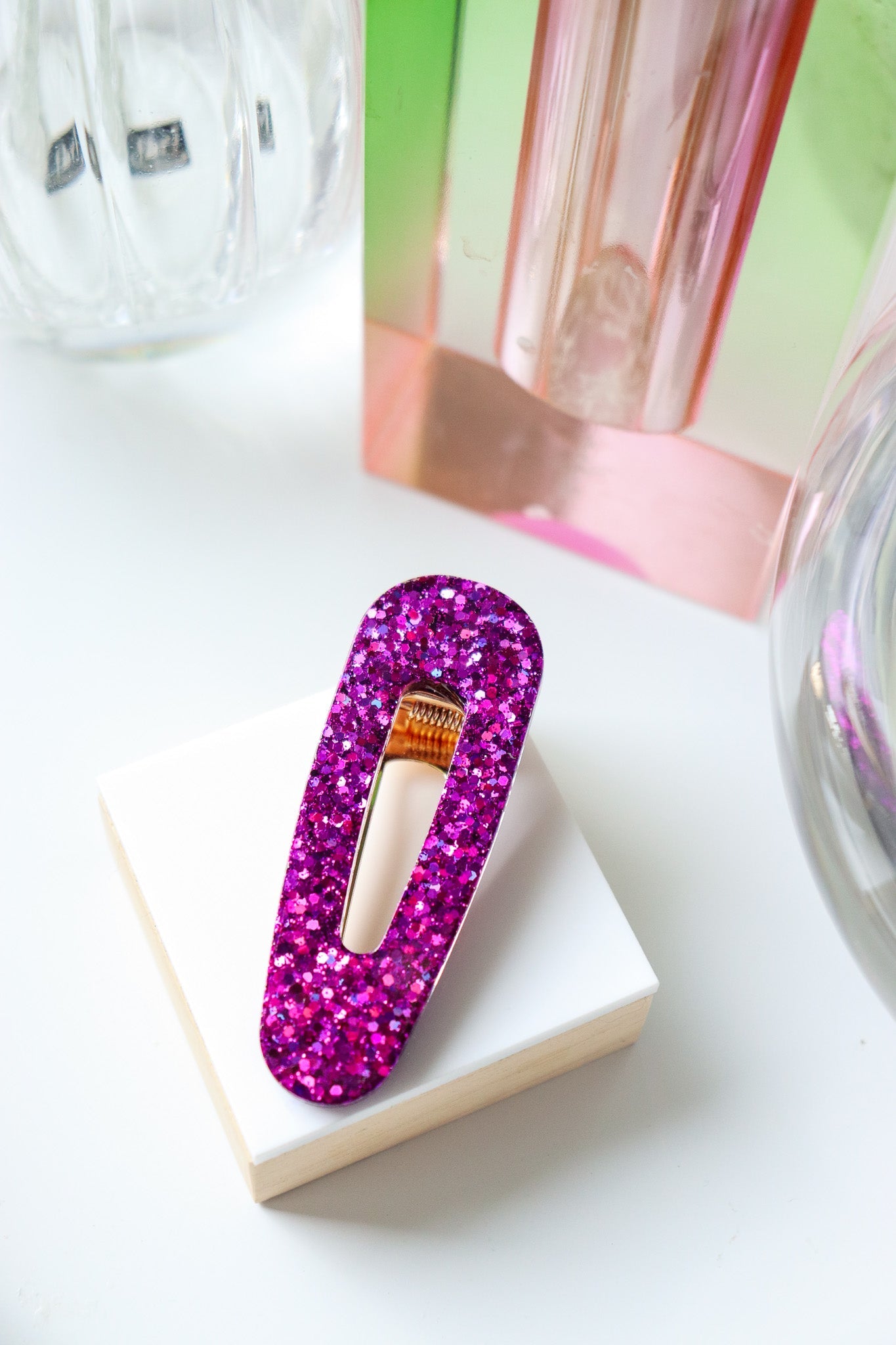Barrette Deep Violet