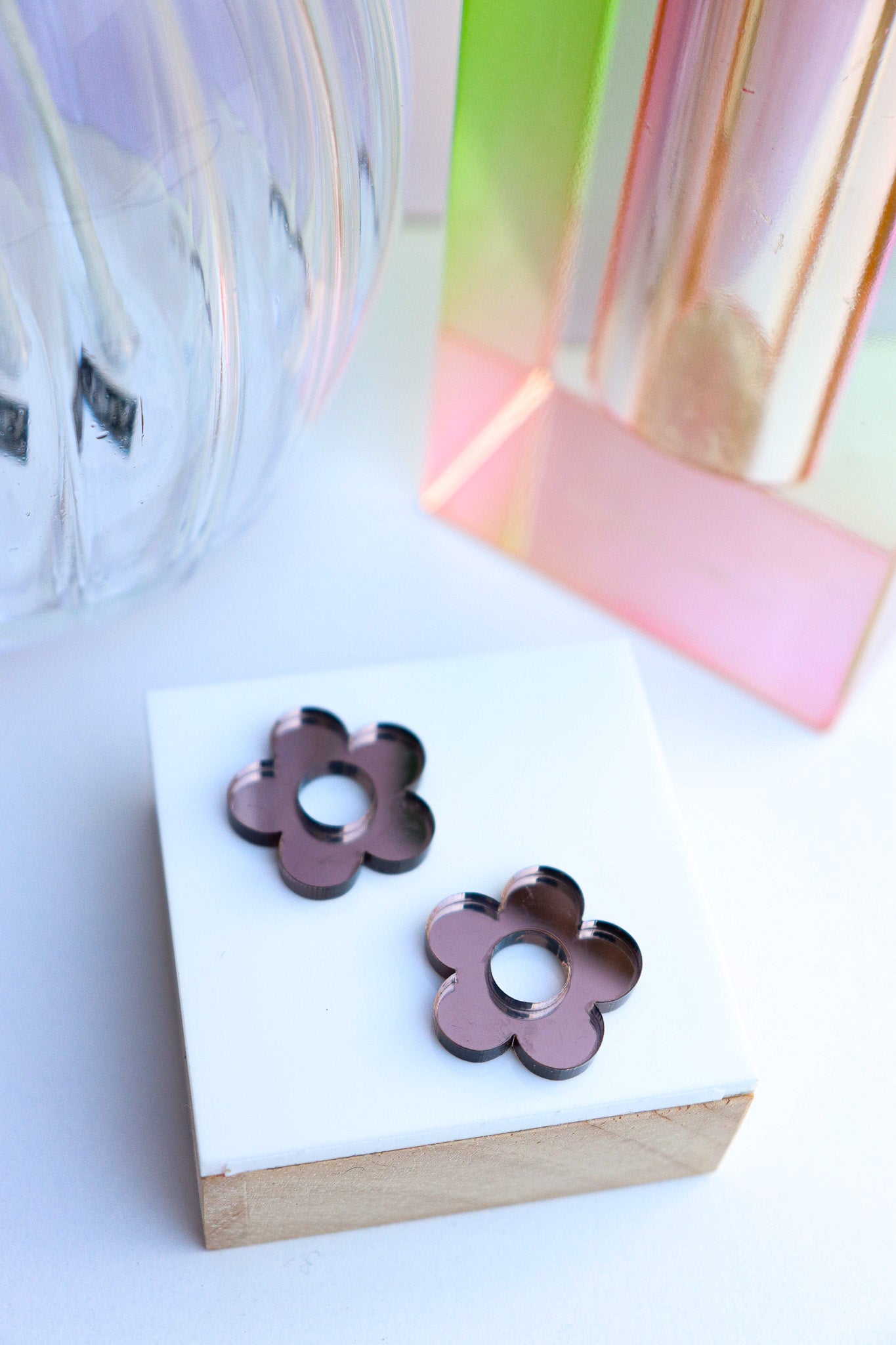 Boucles d'oreilles Isabelle Miroir
