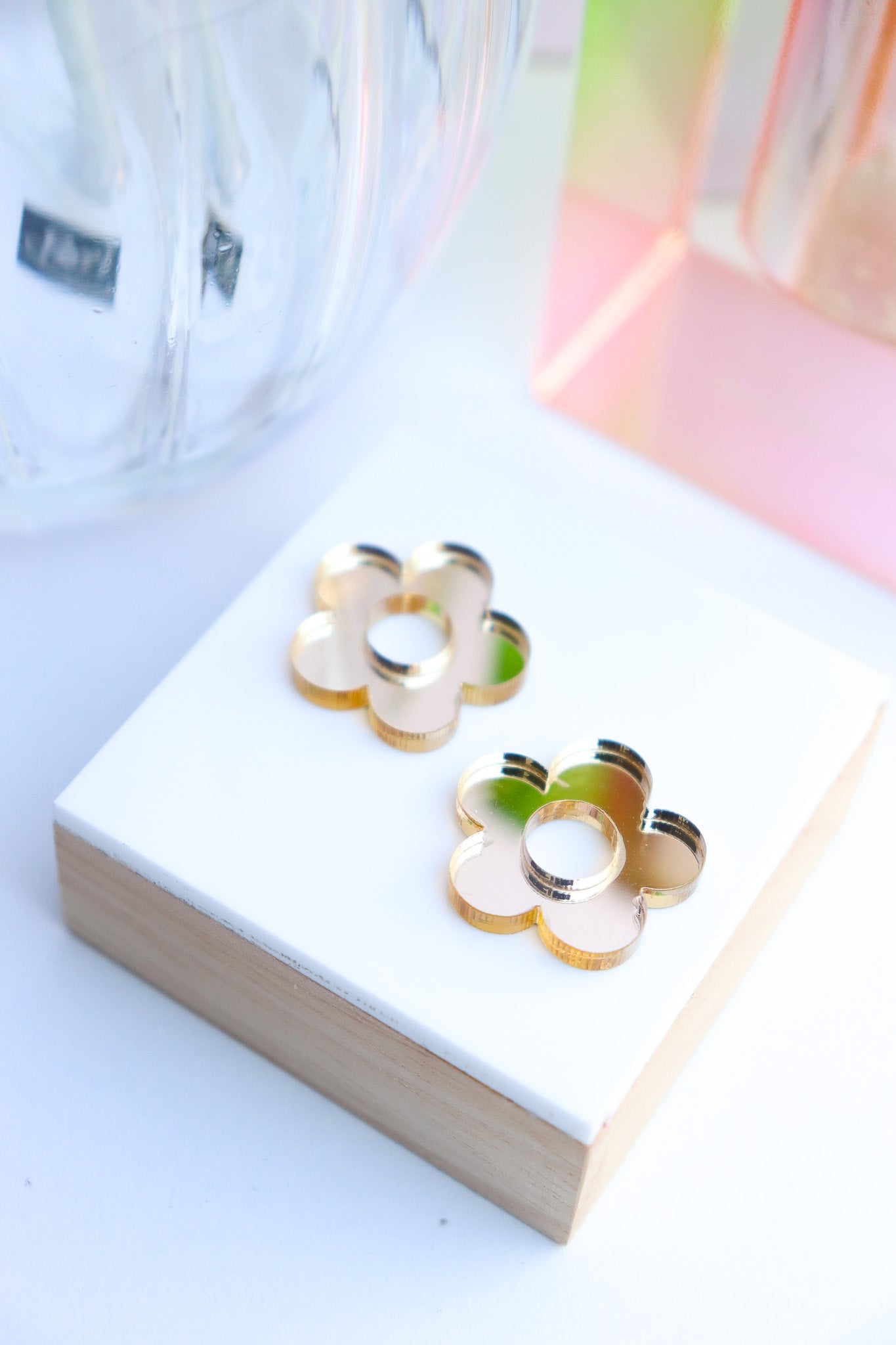 Boucles d'oreilles Isabelle Miroir