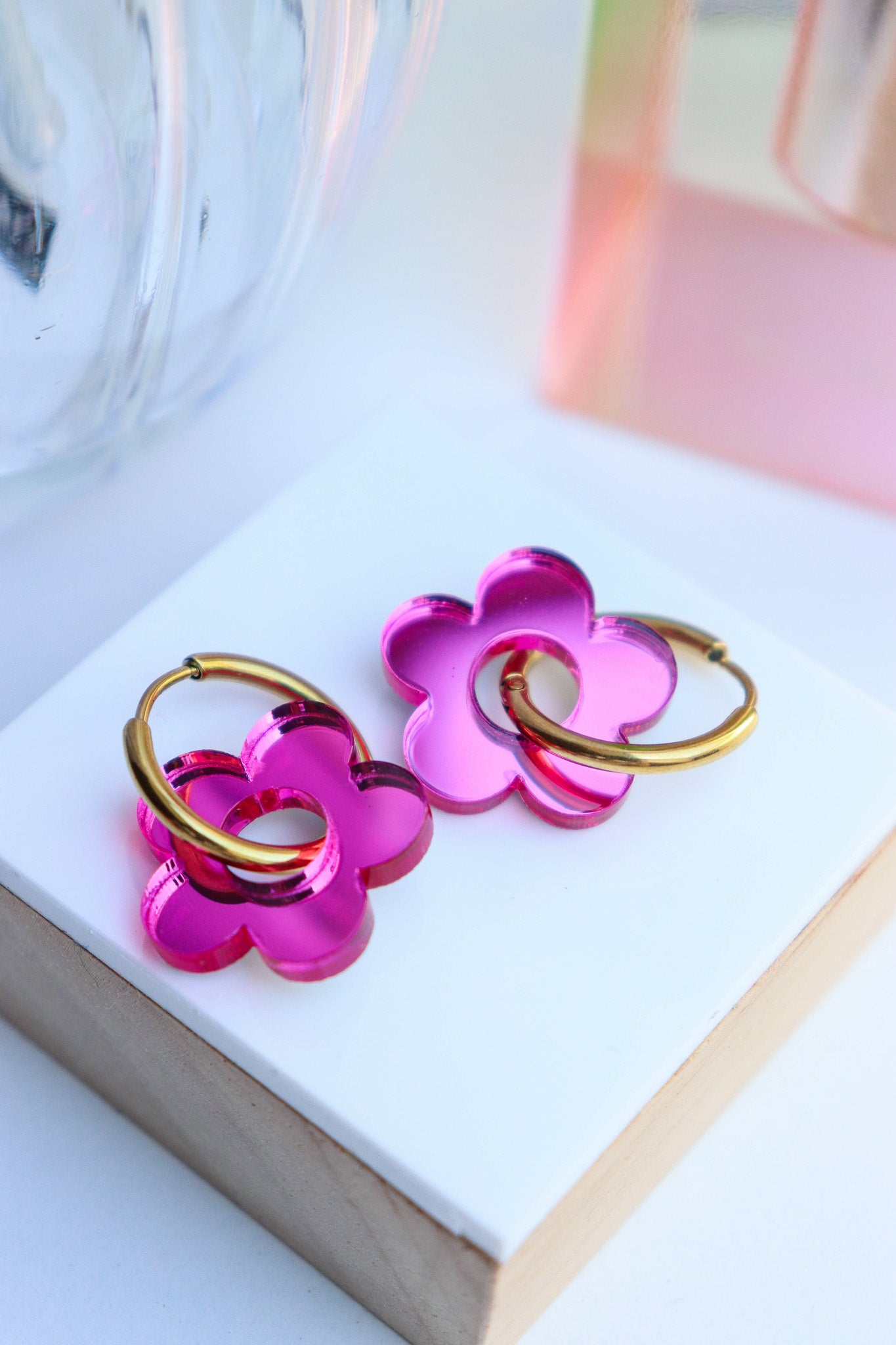 Boucles d'oreilles Isabelle Miroir