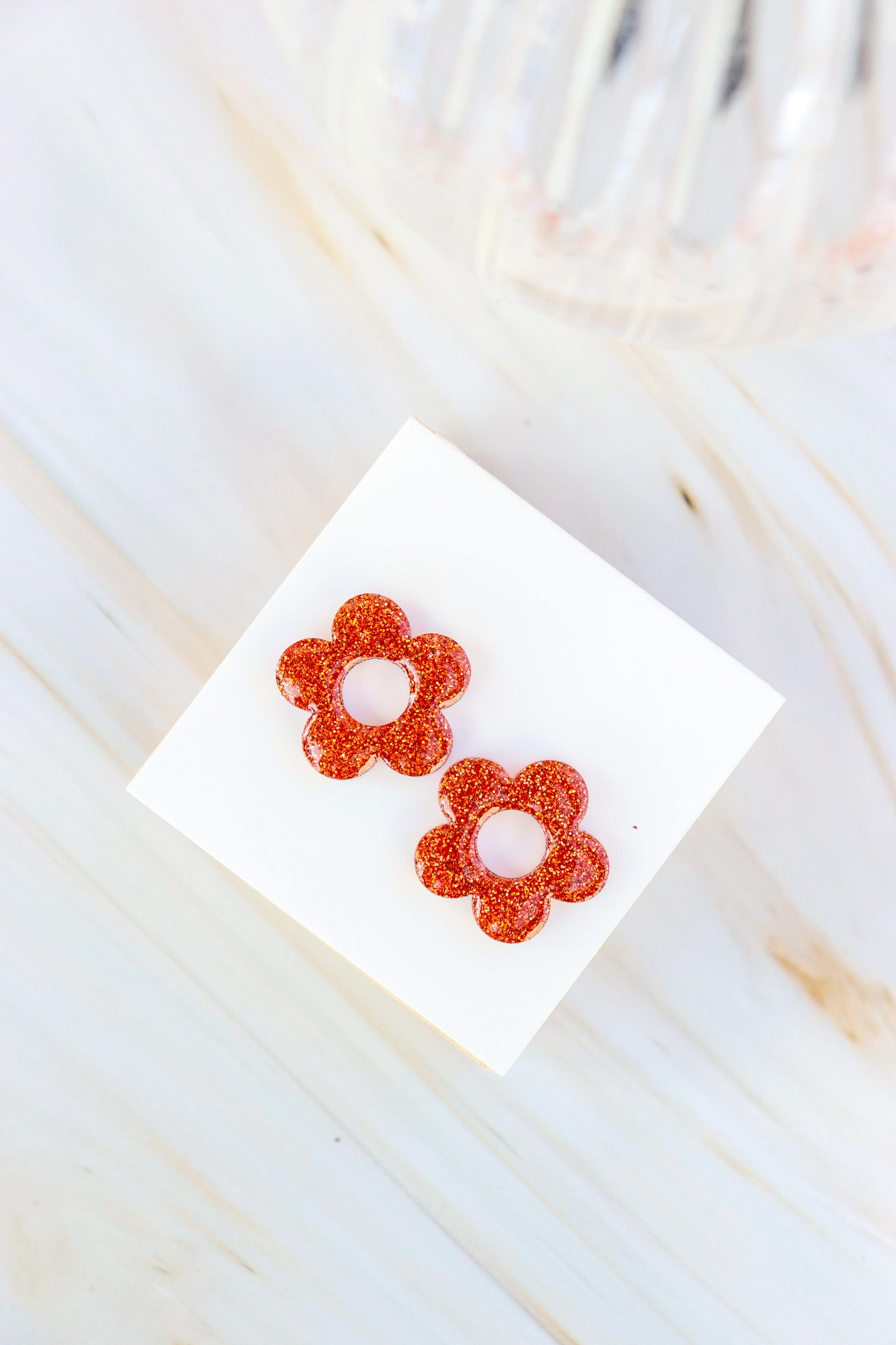 Créoles Isabelle Paillettes Citrouille