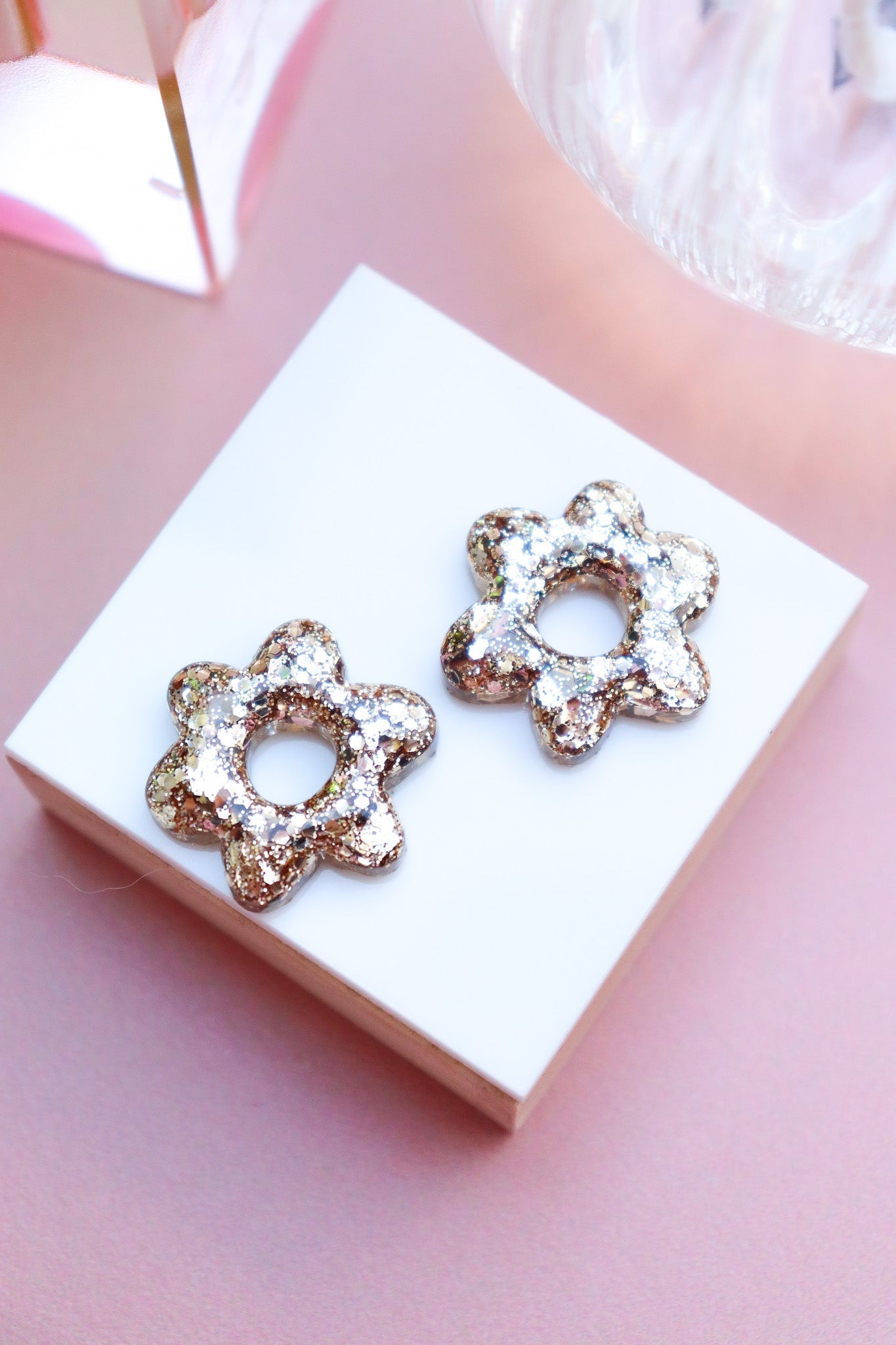 Boucles d'oreilles Jojo Champagne