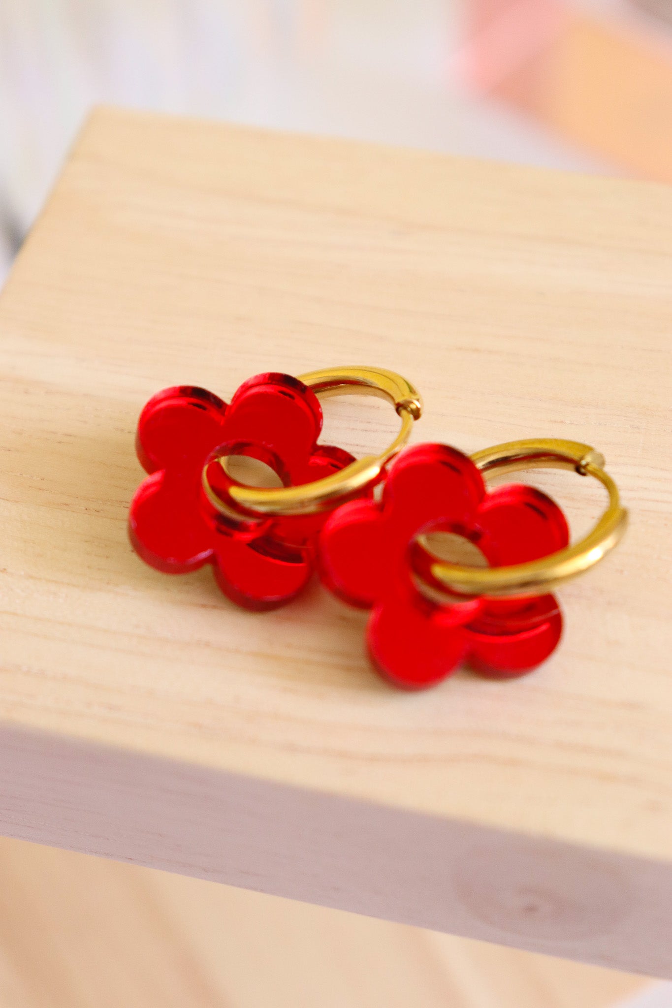 Boucles d'oreilles Isabelle Miroir