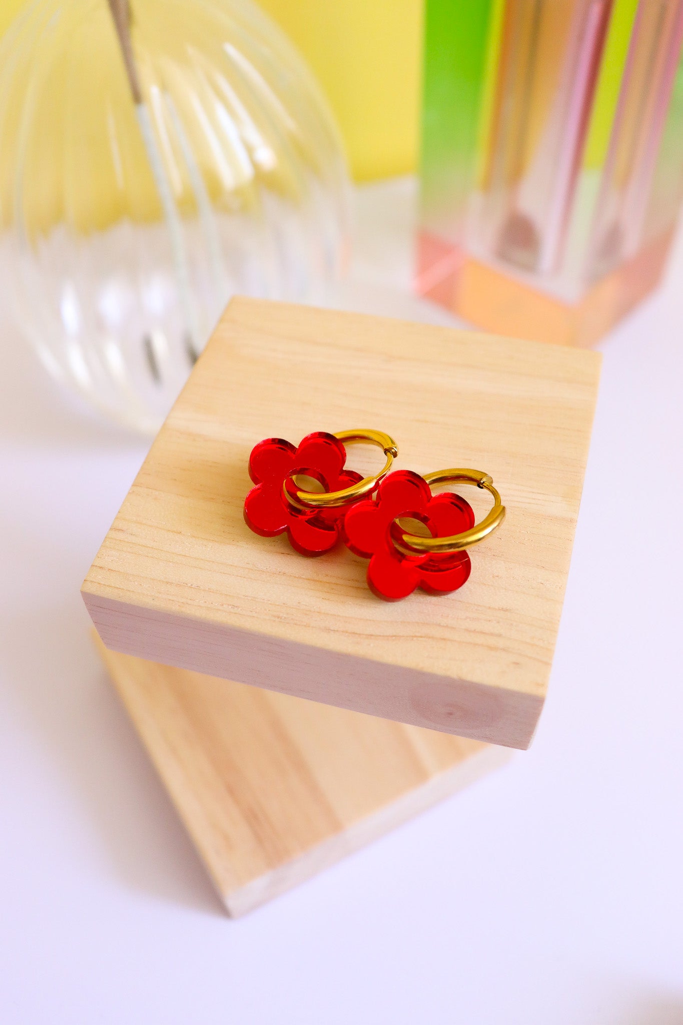 Boucles d'oreilles Isabelle Miroir