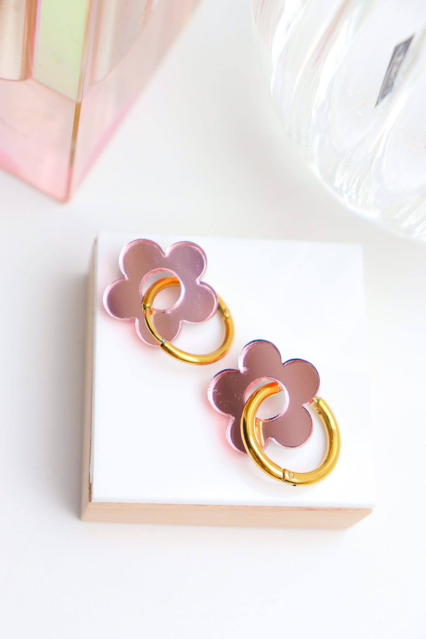 Boucles d'oreilles Isabelle Miroir