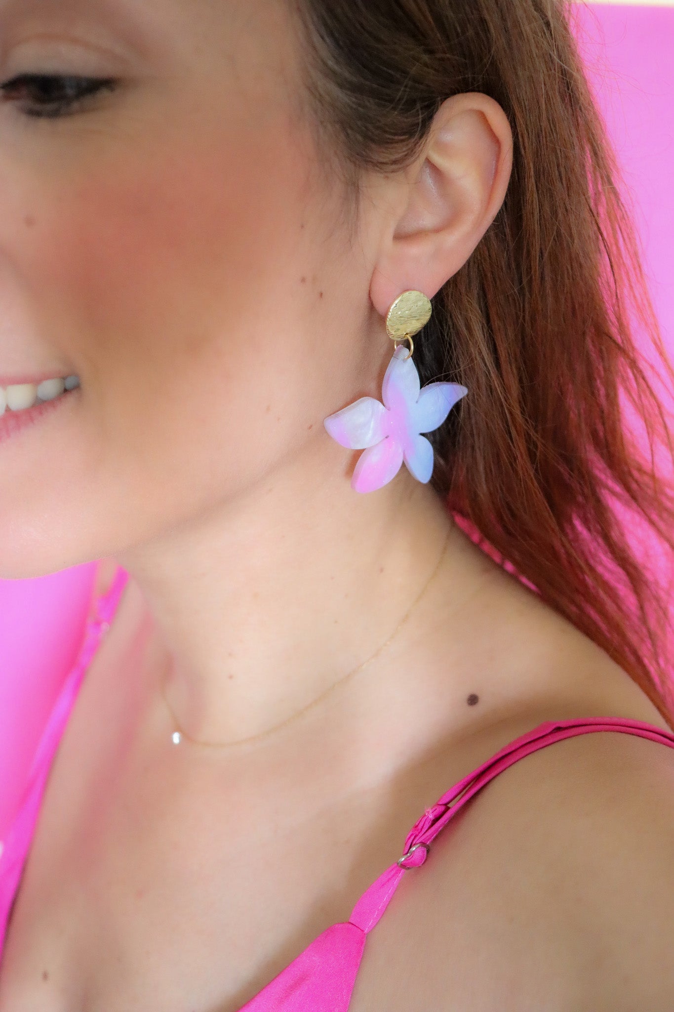 Boucles d'oreilles Tiana Nacrée