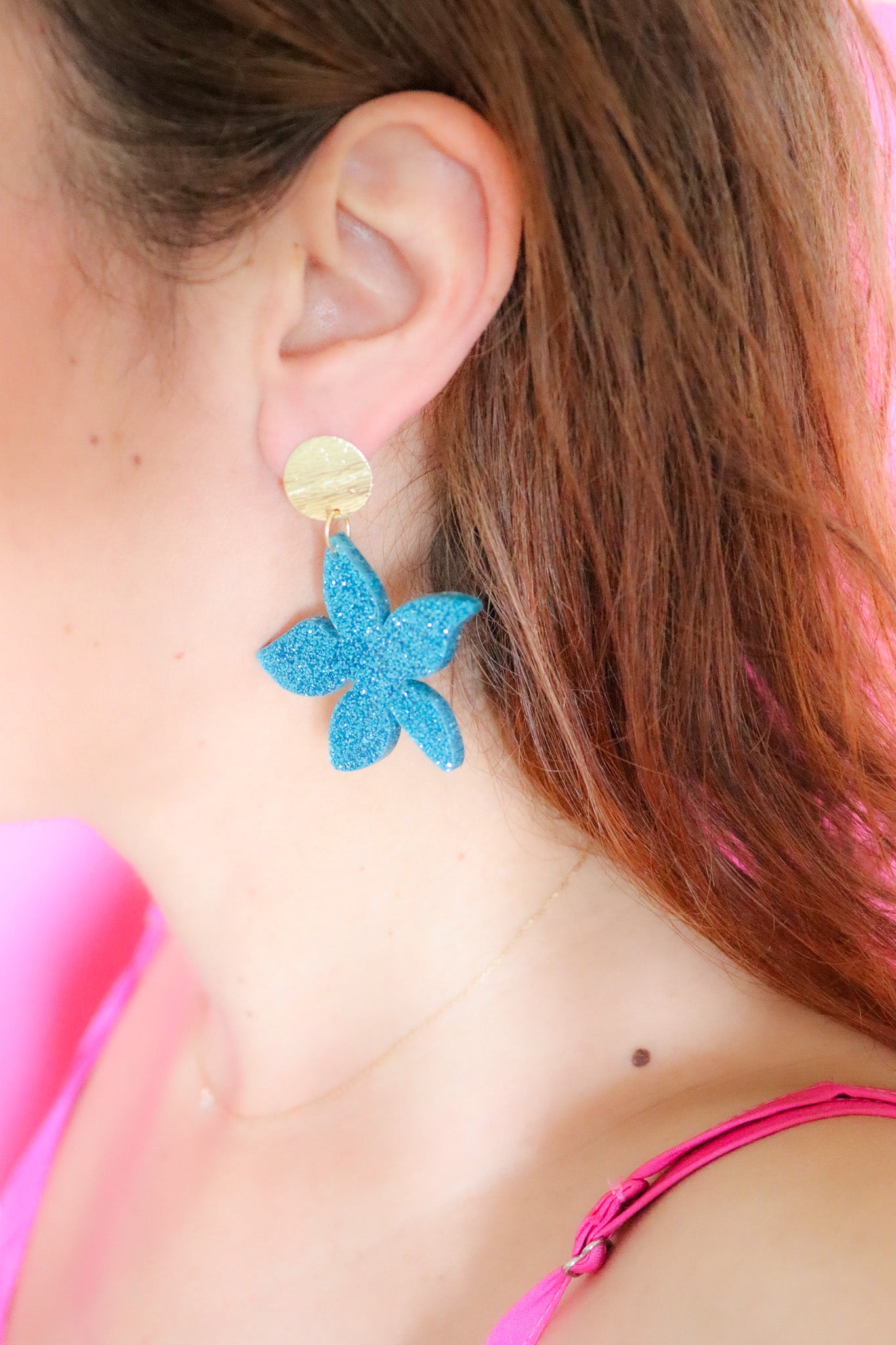 Boucles d'oreilles Tiana Paillettes