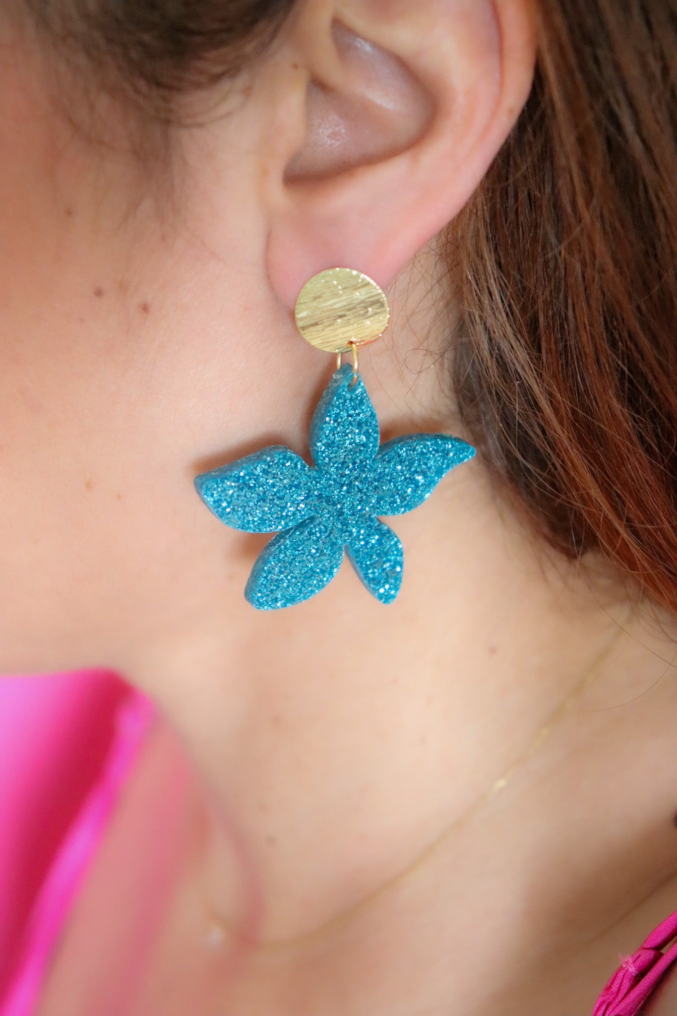 Boucles d'oreilles Tiana Paillettes