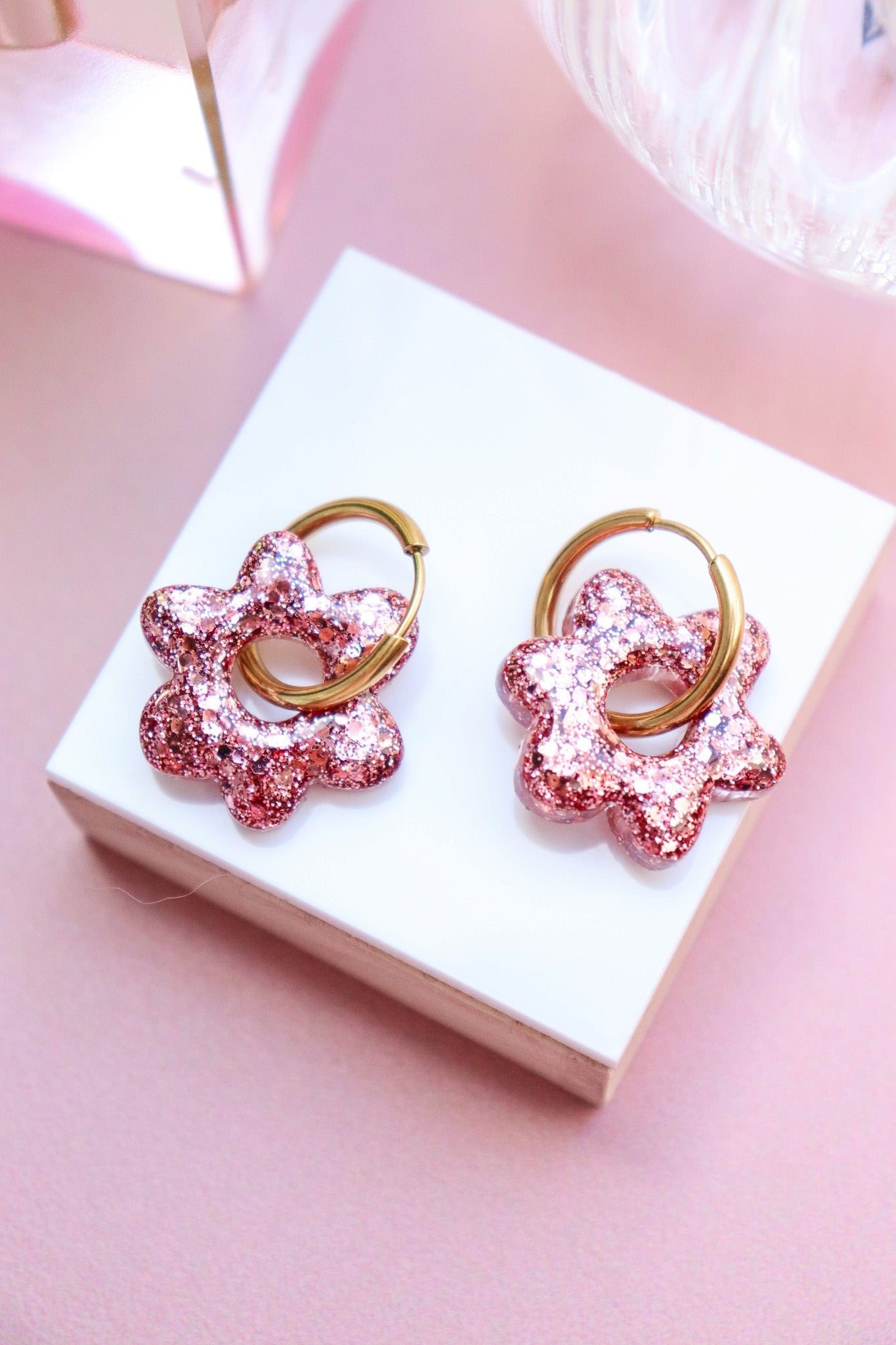Boucles d'oreilles Jojo Rose Gold