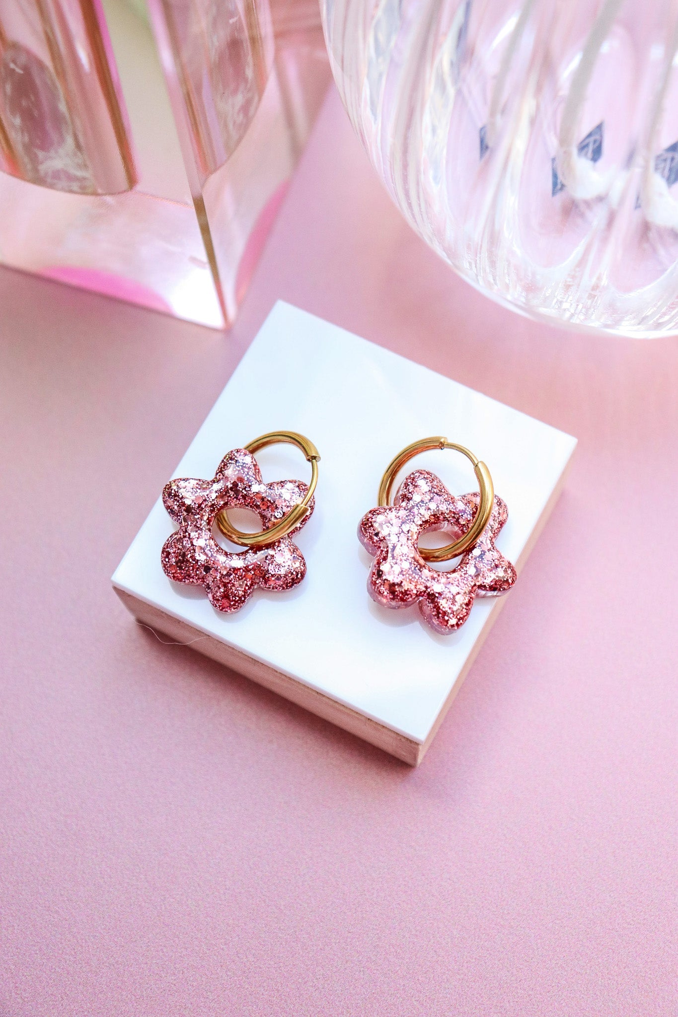 Boucles d'oreilles Jojo Rose Gold
