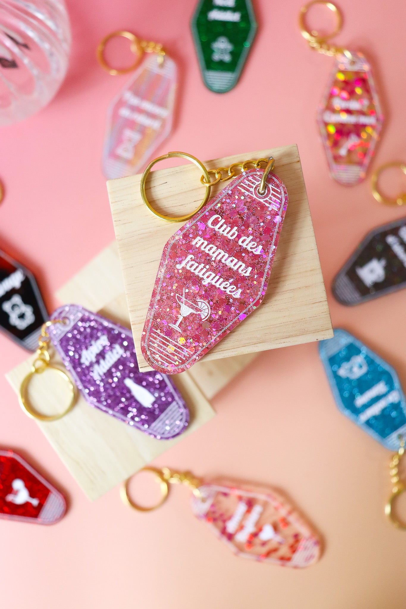 Porte clés Club des mamans fatiguées
